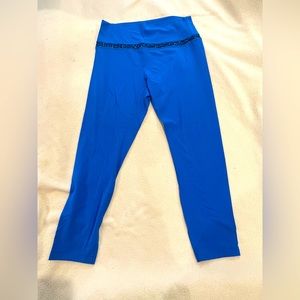Lululemon Women’s Blue Workout Leggings Size 10 — Never Worn